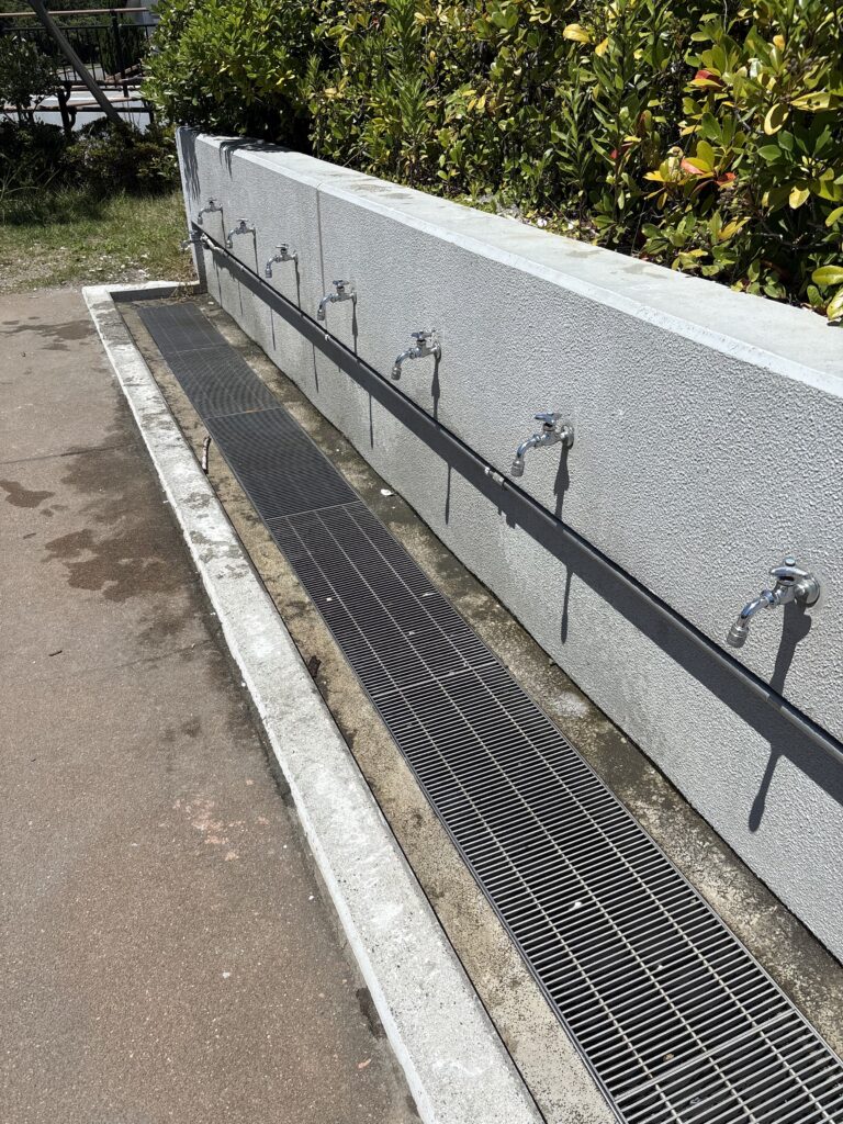 足洗い場